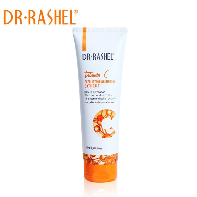 Sels de bain exfoliants et nourrissants à la vitamine C