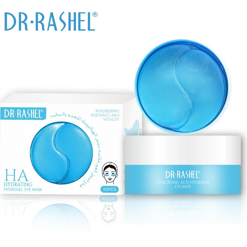 Masque hydrogel contour des yeux hydratant et nourrissant à l'acide hyaluronique