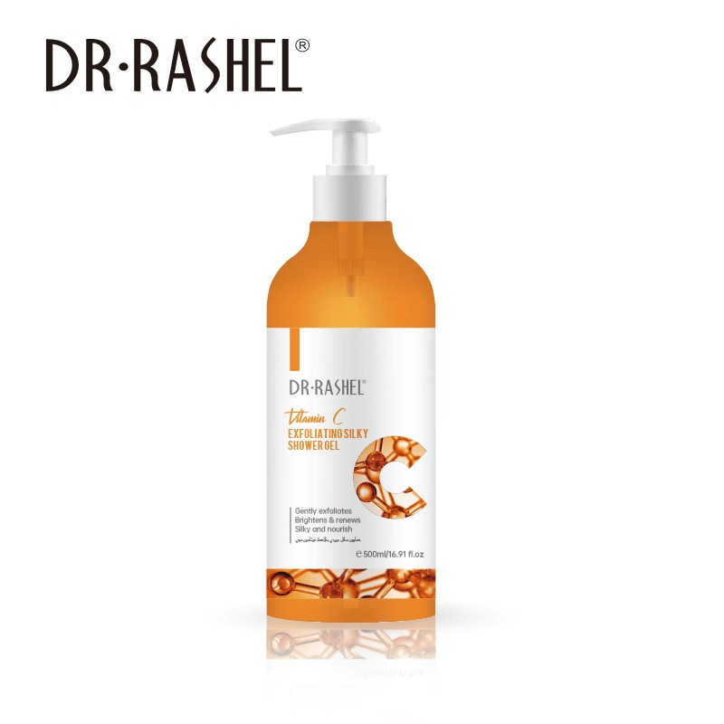 Gel douche exfoliant soyeux à la vitamine C
