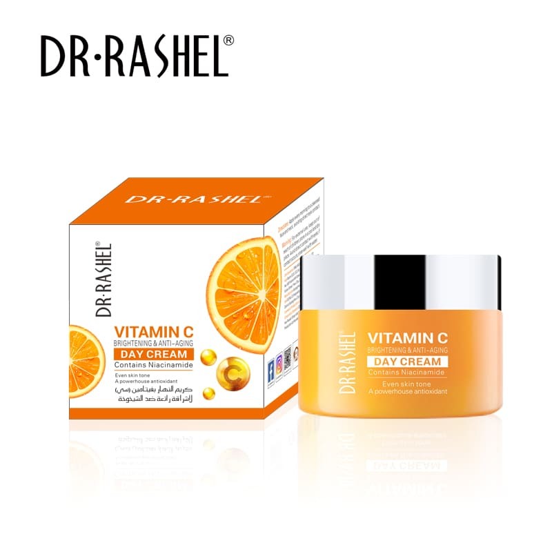 Crème de jour éclaircissante et anti-âge à la vitamine C
