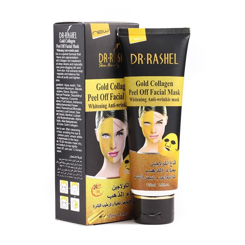 Masque doré à peler (peel-off)